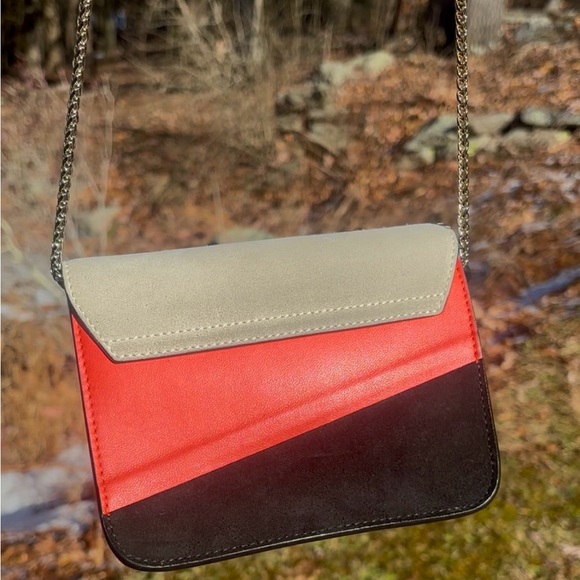 Furla Metropolis Suede Leather Crossbody Bag NWOT - Picture 3 of 17